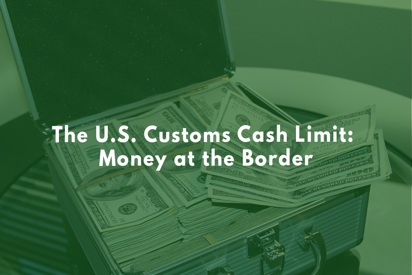 The U.S. Customs Cash Limit Clearit USA